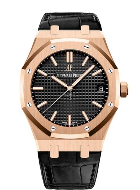 audemars piguet royal oak nero caucciu|audemars piguet royal oak gold.